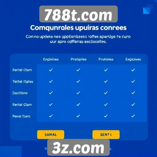 Comparação entre 788t.com e concorrentes do setor