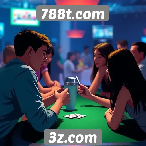 Interação social entre jogadores no 788t.com