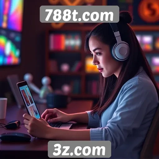 Experiência do usuário no site de jogos 788t.com