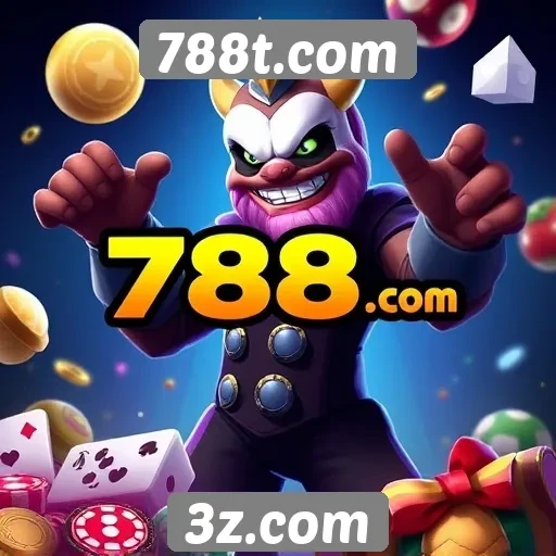 Variedade de jogos disponíveis no 788t.com